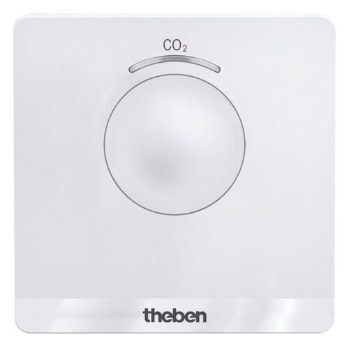 7169100 Theben Mobiler CO2-Sensor mit USB-Kabel zur Messung der Luftqualität  Produktbild Front View L