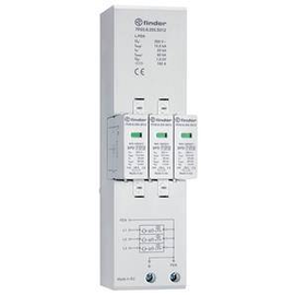 7P.03.8.255.S012 Finder Blitz-und Überspannungsableiter Typ 1+2 für 40 mm Produktbild front M