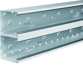 BRS1002101D9016 Tehalit Brüstungskanal- UT BRS 100x210 OT 2x80 vw Produktbild front M