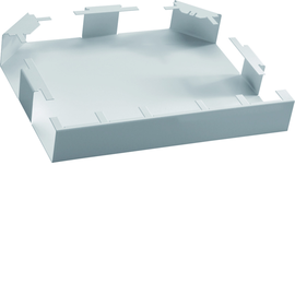 DABA5008079016 Tehalit T-Stück Stahl DABA 50x80mm verkehrsweiß Produktbild front M