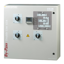 17864012 Socomec Stahlblechgehäuse ATyS p M 4x125A Double Line Grundgerät-230 V Produktbild front M