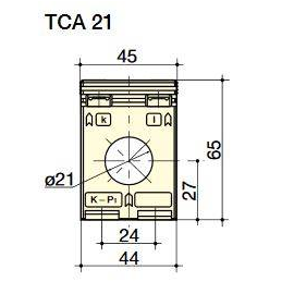 192T0021 Socomec Zentraler Rohrstab TCA21 D=12,5MM Produktbild