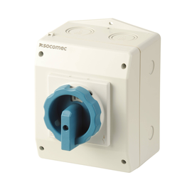 21154309 Socomec COMO Lasttrennschalter im Gehäuse IP65 4x100A 176x146x150mm, Produktbild front M