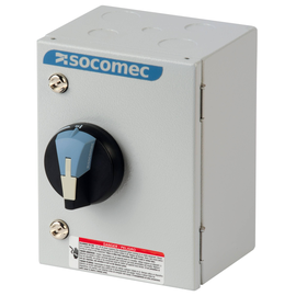 30325010 Socomec Stahlblechgehäuse LBS 3P+N 100A Front S01N IP65 Produktbild front M