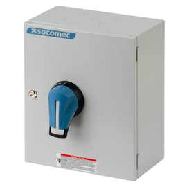 30354006 Socomec Stahlblechgehäuse FCS 4P 63A Front S1N IP65 Produktbild front M