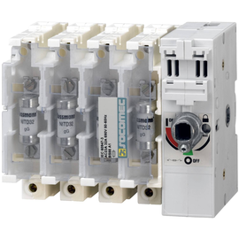 38316038 Socomec FUSERBLOC Gr.2 4x400A CD Grundgerät, ext. Front-/ Seitenantr Produktbild front M