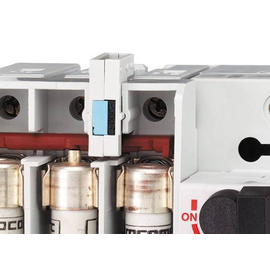 39940225 Socomec Hilfskontakt Typ DDMM FUSERBLOC 250A NO/NC, 2P, Si.Gr.NH 1-2 Produktbild front M