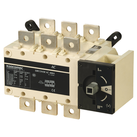 41AC3040 Socomec SIRCOVER 3X400A Lastumschalter Grundgerät I-0-II Fronta Produktbild front M