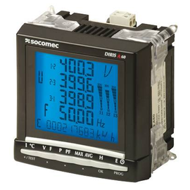 48250207 Socomec DIRIS A-60 Multifunktionsmessgerät, 96x96mm 110 .. Produktbild front M