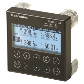 48290200 Socomec DIRIS D-30 Display mit Folientastatur Anzeigegerät für einen A Produktbild front M