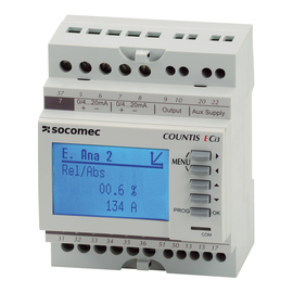 48530000 Socomec COUNTIS ECi2 Impulskonzentrator 7dig.Eingänge Sammlu Produktbild front M