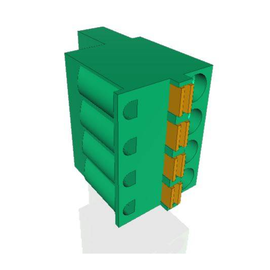 49500040 Socomec Aussteckbare Schraubenklemmleiste DiffSTW Federklemme Produktbild front M