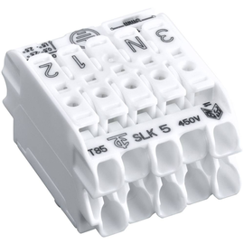 88167817 ElectroTerminal SLK 5/5 3-N- ERDE-1-2 Schraublose Leuchtenklemme Produktbild