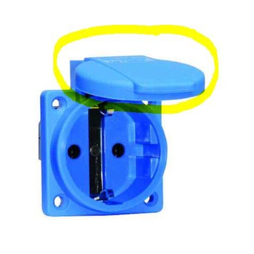 92096046 Bals Ersatzteile für TK Kombi 1010 QC Deckel (Schuko)  + Zubehör,Ersa Produktbild Front View L