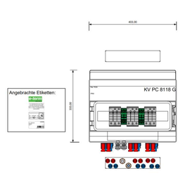 92096075 E-Term KV PV UV 03_3 VMU MC4 PH T1 3 x PV String auf 3 x Wechselrichter Produktbild front M