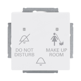 2CKA001751A3231 Busch-Jaeger Klingeltaster-Einsatz DND/MUR 24V 6A Au Produktbild front M