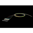 150M1AO0020E4 Metz Connect OpDAT Pigtail ST-PC, OM3, 4 Farben Produktbild