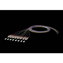 150N1AO0020E8 Metz Connect OpDAT Pigtail ST-PC, OM4, 8 Farben Produktbild