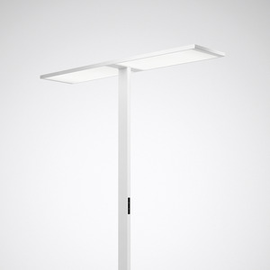 7699951 Trilux Standleuchten Luceos S Prismen weiß ETDD 180W 29000lm Wide red Produktbild front M