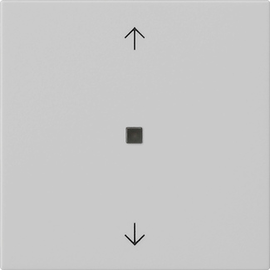 5494015 Gira Gira eNet Funk Bedienaufs. Pfeile System 55 Grau m Produktbild front M