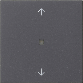 549428 Gira Gira eNet Funk Bedienaufs. Pfeile System 55 Anthrazit Produktbild front M