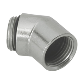 5732 Agro Winkel 45° Messing Innen- /Aussengewinde, Anschlussgewinde M32x1. Produktbild front M