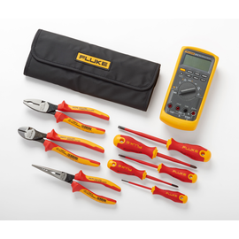 5195050 Fluke Industriemultimeter Fluke 87V + Starter-Kit mit Handwerkzeugen (5 Produktbild front M