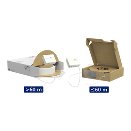 150F049HK0020E Metz Connect OpDAT VADT splice 4xLC APC OS2, 20,0 m, Kabel Ø2,3 Produktbild front M