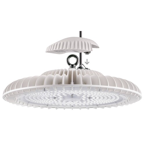 96121121 Pracht COMO PRO d38cm PC 1x180W 060° 27000lm 840 DVohne CASAMBI Ready Produktbild