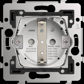 170-34505 Niko Vernetzte schaltbare Steckdose für Niko Home Control mit Sch Produktbild front M