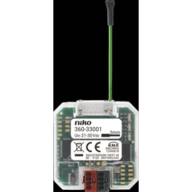 360-33001 Niko Drahtloser Media Coupler, KNX® Produktbild front M