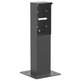 761-36920 Niko Spritzwassergeschützte Anschlusssäule mit Bodenplatte für zwei Produktbild front M