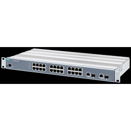 6GK53262QS003AR3 Siemens SCALANCE XR326- 2C PoE WG, managed L2 switch, 24x RJ45 Produktbild front M