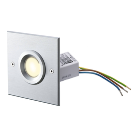 10103.965.00.01 Dot-Spot ol al, silver, square, 6500 K, 60° diffus Produktbild front M