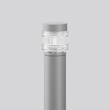 611886.004 RZB Mega Gürtellinse, silber, on/off Pollerleuchten, D 140 H 750, 78° Produktbild