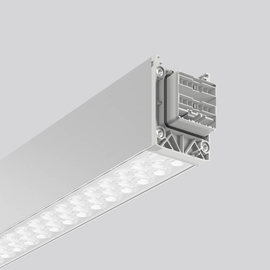 950690.850.476.003 RZB LINEDO, 28 W, 4100 lm, 850, aluminium, DALI Lichtband Produktbild