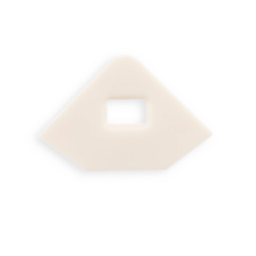 115278 Isoled Endkappe EC97 weiß Produktbild Front View L