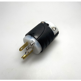 850/sw KaiserLeitungen Stecker USA 15 Amp./125 V (Nema 5-15) mit Schutzkontak Produktbild front M