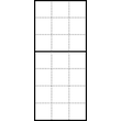 200029105-00 Siedle KR 611-7/3-0 W Kombirahmen Produktbild