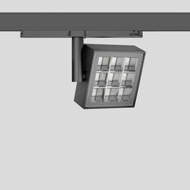 51084.5K3 Bega Stromschienenstrahler Quadrat Produktbild front M