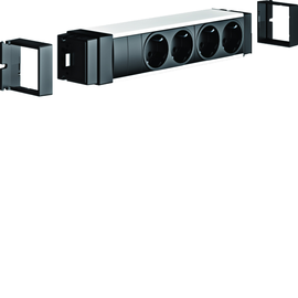 NRS0004D00 Tehalit Anschlussblock 4 STD Wago Alu Produktbild