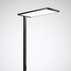 7940051 Trilux Standleuchten Luceos S Prismen schwarz ETDD 90W 14500lm Wide r Produktbild front M