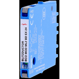 927084 Dehn ÜS-Ableiter Schutzmodul für 1 Doppelader BLITZDUCTORconnect mit Def Produktbild front M