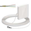 4252022 Kaiser Teilnehmeranschluss Gf-TA AP, 4xF, LC/APC DX, L=20m, Zul. innen Produktbild