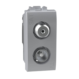 NT4214DN Bticino LivingLight Anschlussdose für TV-Sat 1-modulig in d Produktbild