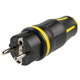 05721-se PC-Electric Schutzkontaktstecker 2SL IP54 gelb Seri Produktbild