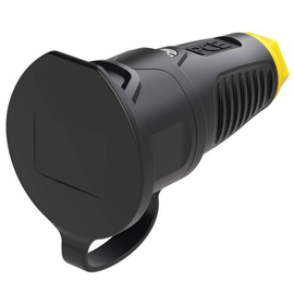 2411-sec PC-Electric Taurus2 Gummi- Kupplung DB fb SH IP54 (schwarz/gelb) Produktbild