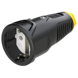2510-se PC-Electric Taurus2 Gummi- Kupplung nat IP20 (schwarz/gelb) Produktbild