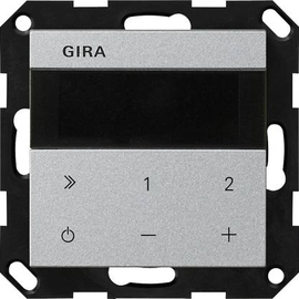 232026 Gira UP-Radio IP System 55 F Alu Produktbild