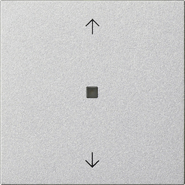 538226 Gira S3000 Bedienaufs. BT Pfeile System 55 F Alu Produktbild front M
